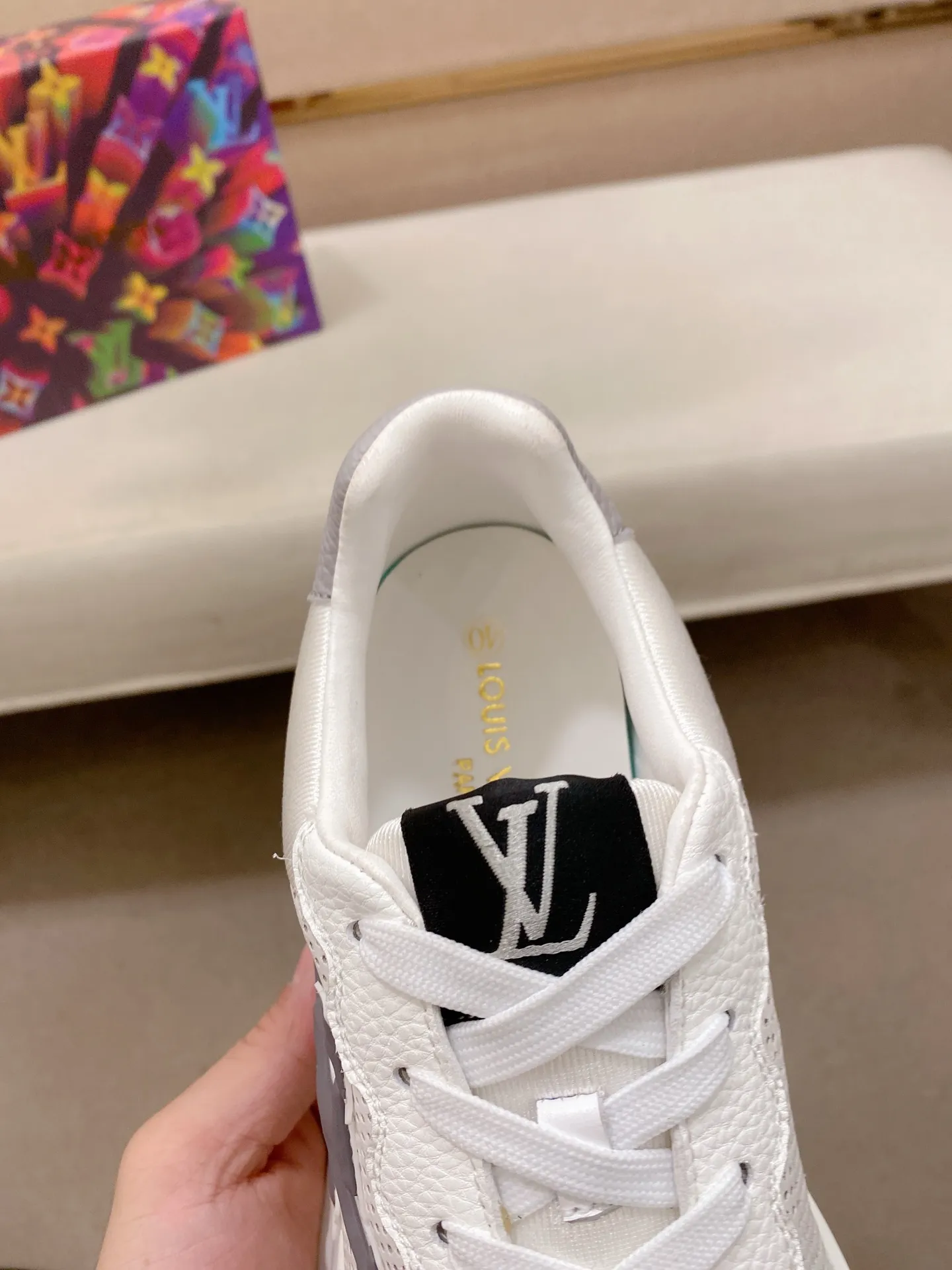 Men's shoes: 442💰🎉🎉LV~Louis Vuitton trendy men's shoes, new shipments, latest matching, the same style as the official website, super high quality, hot sales of the season [strong][strong][strong]Selected first-layer cowhide, comfortable sheepskin lining, original last, comfortable on the foot, wear-resistant rubber outsole, size: 38-44.